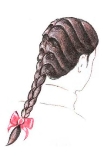 Техника плетения французской косы / Детские прически для девочек - на  праздник, на каждый день. Цветы из ткани, из атласных лент, заколки для  волос / Лунтики. Развиваем детей. Творчество и игрушки